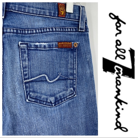 πSALEπ 7 for all Mankind Bootcut Premium Denim - Picture 4 of 8